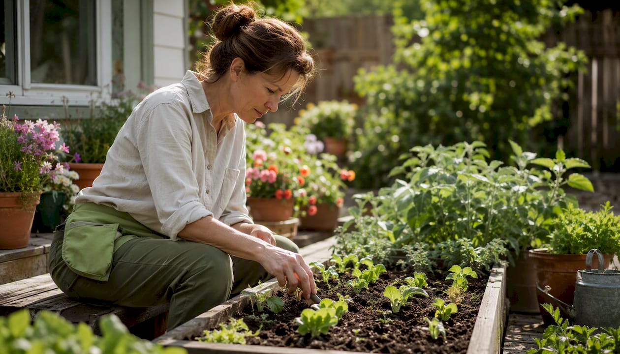 Low Maintenance Vegetable Garden for Busy Beginners