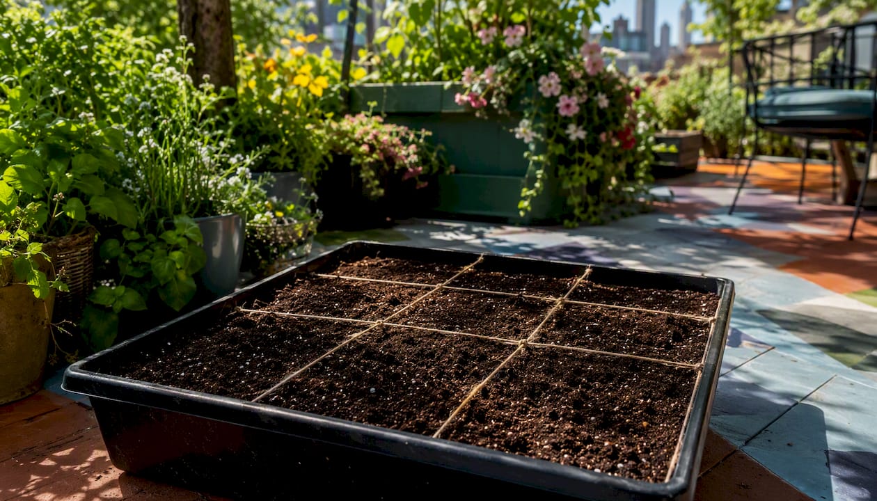 Square Foot Gardening Containers for Small Spaces
