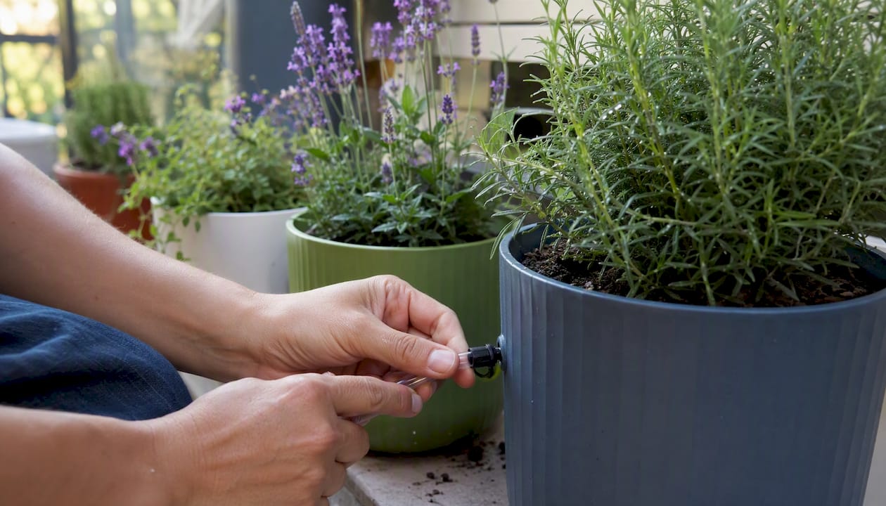 Water-Wise Container Gardening: Plants, Pots & Watering