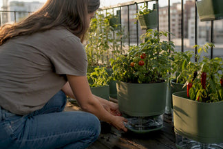 A Balcony Vegetable Garden Is Possible in Almost Any Small Space