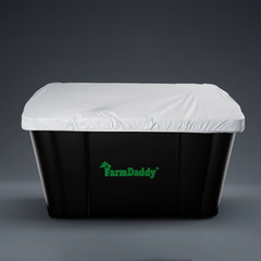 weed cover for garden container